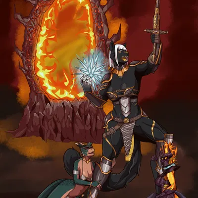 ashra-nour, dar-ma (bethesda game studios, microsoft) created by pululon