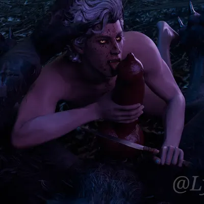 astarion (baldur's gate) (baldur's gate, baldur's gate 3) created by lythlune