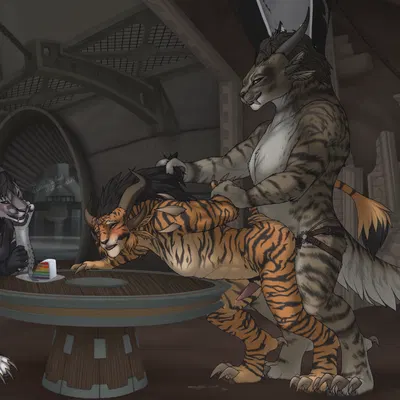 ayda (tellico), kiro (kiro-kat), reha (kiro-kat) (guild wars) created by kiro-kat