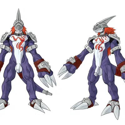 bandai namco, digimon created by artcetona