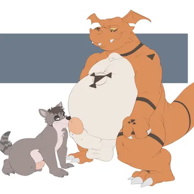 bandai namco, digimon created by canson