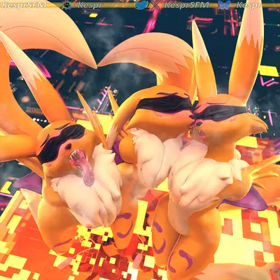 bandai namco, digimon created by kespr