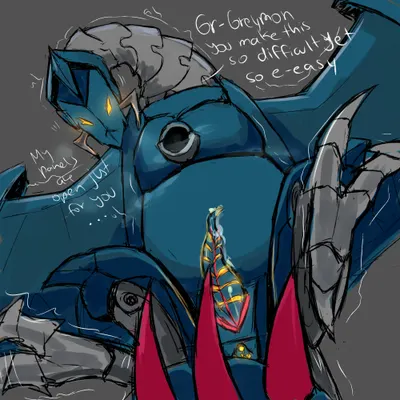 bandai namco, digimon created by pirruwan