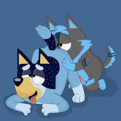 bandit heeler (bluey (series)) created by wildside 45