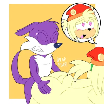 bark the polar bear, fang the hunter (sega, sonic the hedgehog (series)) created by supersonicparty18