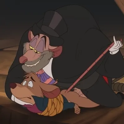 basil (disney), professor padraic ratigan (disney, the great mouse detective) created by mawile123