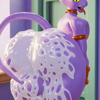 beerus (dragon ball, dragon ball super) created by geometryboymejia