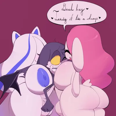 belle (mu), layla (mu), lothaier (mu) created by mu (artist)