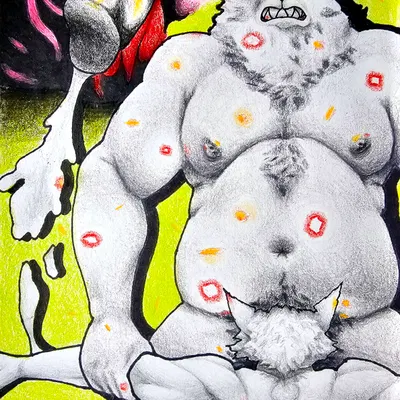 ben bigger, von lycaon (mihoyo, zenless zone zero) created by marthan crowl (artist)