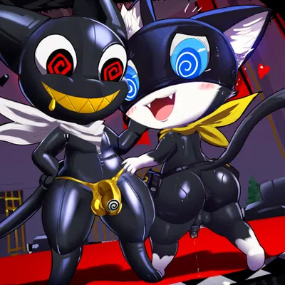 beta morgana (persona), morgana (persona) (atlus, megami tensei) created by ichimoral