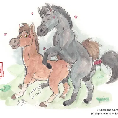 beucephalus (belfort and lupin), ernest (belfort and lupin) (belfort and lupin) created by fennec (artist)