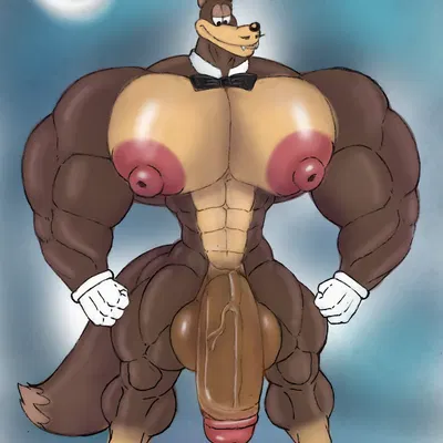 big bad wolf, wolf (tex avery) (fairy tales, tex avery) created by hehdgd