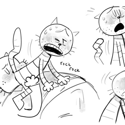 big jim (dog man), grampa (dog man) (dog man (series)) created by teddyclowns