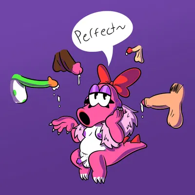 birdo (character) (mario bros, nintendo) created by raunchyshspittle