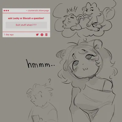 biscuit (chewtoyys), lucky (chewtoyys) created by chewtoyys