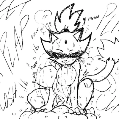 blaze the cat (sega, sonic the hedgehog (series)) created by skybeatz