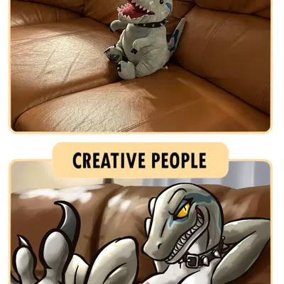 blue (jurassic world) (brightside, jurassic park) created by bassybefuddle