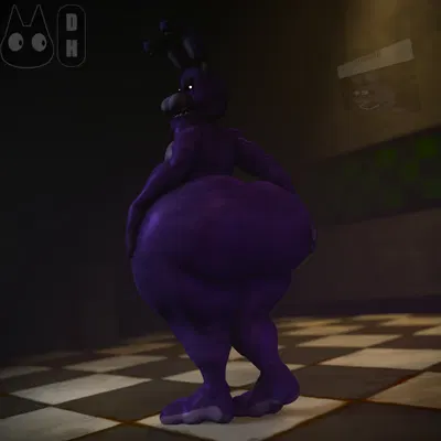 bonnie (fnaf) (five nights at freddy's, scottgames) created by totallyd