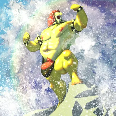 bowser (mario bros, nintendo) created by artemi