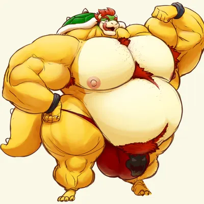 bowser (mario bros, nintendo) created by croconut, itzcharlie