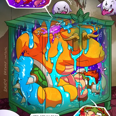 bowser (mario bros, nintendo) created by thevoidwalker