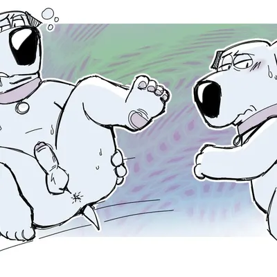 brian griffin (family guy) created by weebdrawsnasty