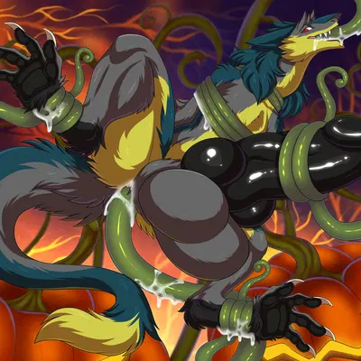 brom (sahurus) (halloween) created by re-re, zetsin