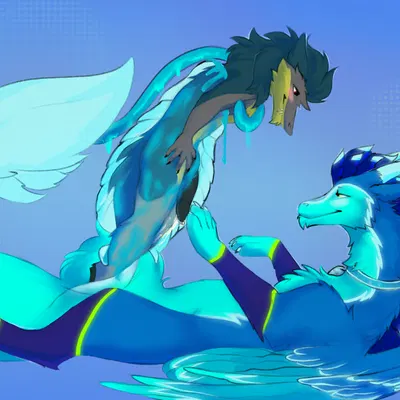 brom (sahurus), zeitheron (mythology) created by kitmurade