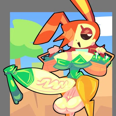 bunnie (animal crossing) (animal crossing, nintendo) created by lottieplus