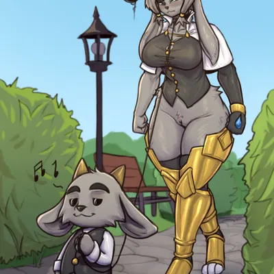 butler (pseudoregalia), sybil (pseudoregalia) (pseudoregalia) created by phess