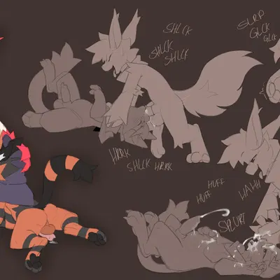 calorin (toxiczangoose), jasper (decodecker) (nintendo, pokemon) created by decodecker