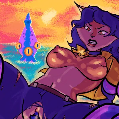 carmelita fox, crusher (sly cooper (series)) (sly cooper (series), sony corporation) created by sinisk