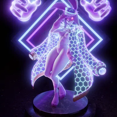 caroline parker (kaitou3d) created by annoad