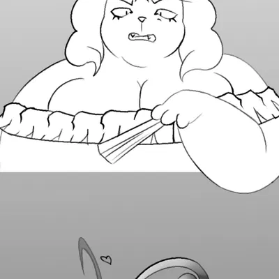 cat diana (oxkingky) (instant loss 2koma) created by oxkingky