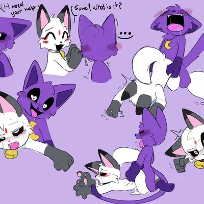 catnap (poppy playtime), kiri (ki kidrew) (mob entertainment, poppy playtime) created by ki kidrew