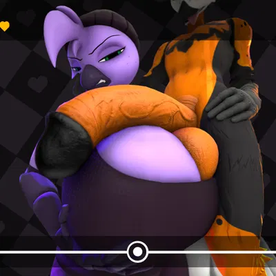 cedric nightshade (furchev), zoe monroe (beat banger, bunfan games) created by furchev