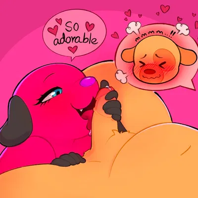 cherry (animal crossing), goldie (animal crossing) (animal crossing, nintendo) created by anotherbluedog