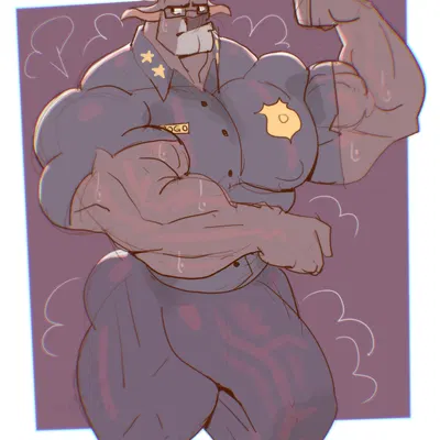 chief bogo (disney, zootopia) created by vaniwall