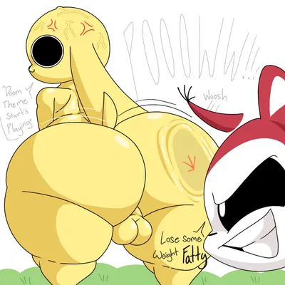 chikn nuggit (chikn nuggit), hawt saus (chikn nuggit) (chikn nuggit) created by japansadface