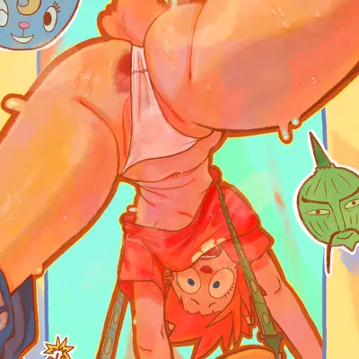 chop chop master onion, katy kat, lammy lamb (parappa the rapper, sony corporation) created by smashmat