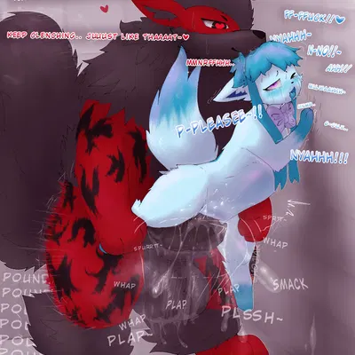 chrome (sylvceon) (nintendo, pokemon) created by hojiart