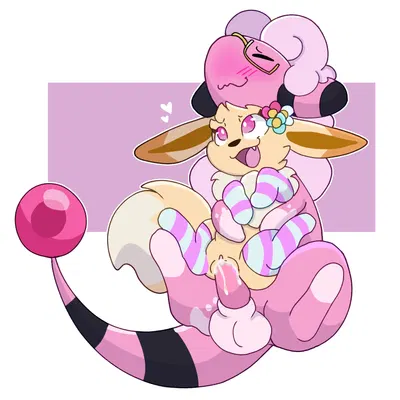 clemmy the flaaffy, fan character, vivi (vivee) (nintendo, pokemon) created by strawberryvixen