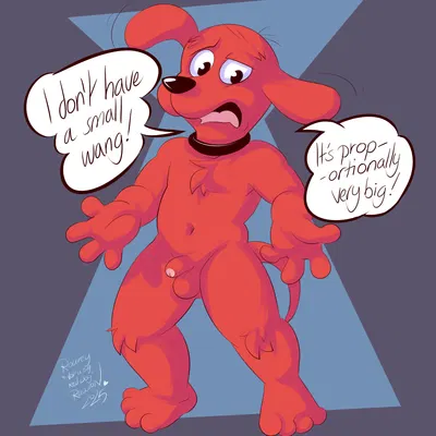 clifford (clifford the big red dog) (clifford the big red dog, pbs) created by roarey raccoon