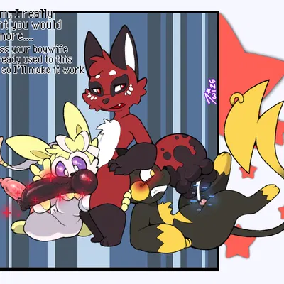 cloves (twinkletwilight), lipe (character), negachu (nintendo, pokemon) created by twinkletwilight