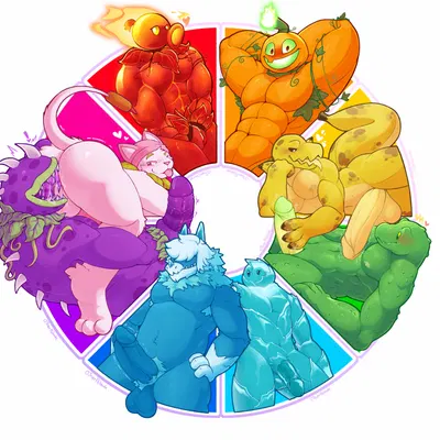 color wheel challenge, electronic arts created by otherpolanda