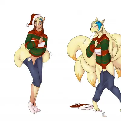 corey volpe (slyfox6414) (christmas, nintendo) created by theeldertrinity