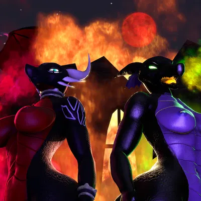 corrupt cynder, cynder, maleficent (activision, disney) created by lolla4567