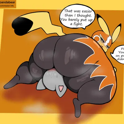 cosplay pikachu (character), pikachu libre (nintendo, pokemon) created by softpandabear