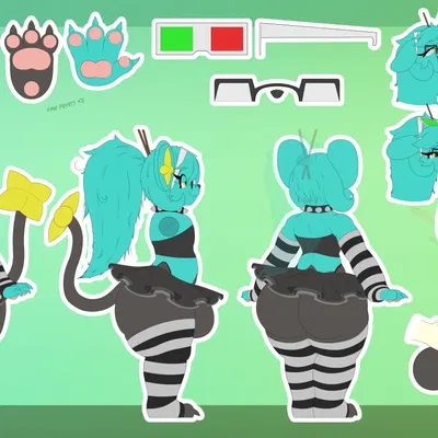 crayon (character) (nintendo, pokemon) created by pawronik