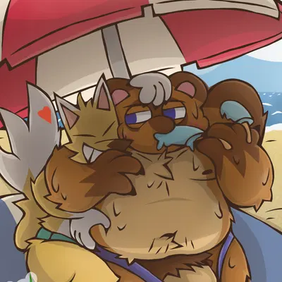 crazy redd, tom nook (animal crossing) (animal crossing, nintendo) created by justwatchingthings